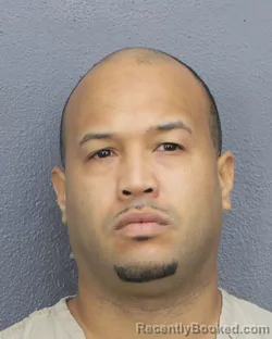 Booking photo from Broward County, Florida