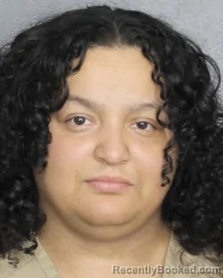 Mugshot of NANCY MARIE CRUZ booked in Broward County, Florida on May 21, 2026