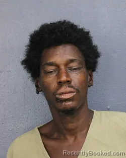 Mugshot of Gregory Sherwin Robinson booked in Broward County, Florida on August 23, 2026