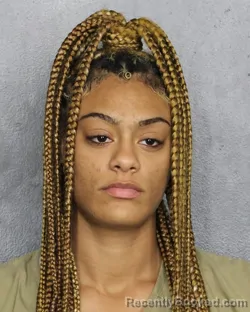 Mugshot of Tori Lanae Culton booked in Broward County, Florida on September 30, 2026