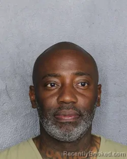 Mugshot of Jermaine Sherard Smith booked in Broward County, Florida on October 4, 2026