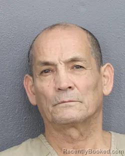 Mugshot of EDUARDO JOSE RAFFO ARRIZ booked in Broward County, Florida on May 7, 2026