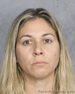 Mugshot of DANIELLE MARIE SUAREZ booked in Broward County, Florida on May 14, 2026