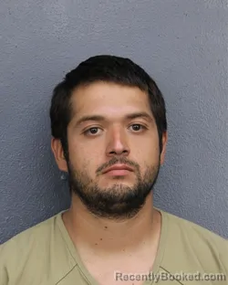Mugshot of Marvin Ramos booked in Broward County, Florida on July 30, 2026