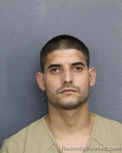 Mugshot of Osdany Tabares Milian booked in Broward County, Florida on July 30, 2026