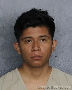 Mugshot of Adan Isidoro Beltran booked in Broward County, Florida on July 30, 2026