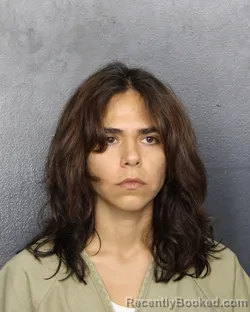 Mugshot of Erika Maria Alvarez booked in Broward County, Florida on October 5, 2026
