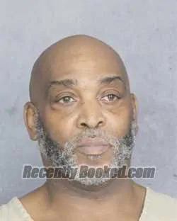 Booking photo from Broward County, Florida