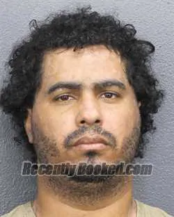 Booking photo from Broward County, Florida