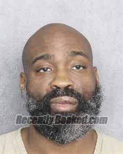 Booking photo from Broward County, Florida