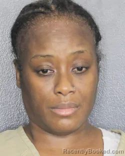 Mugshot of SHAMANDO S HUTCHINSON booked in Broward County, Florida on March 13, 2026