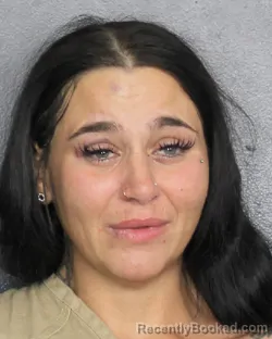 Mugshot of ANGELINA MARA KURTZ booked in Broward County, Florida on April 24, 2026
