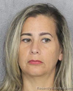 Mugshot of ALEJANDRINA NOGUERA PULIDO booked in Broward County, Florida on April 26, 2026