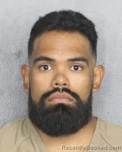 Mugshot of DAVID JOEL HEREDIA LARA booked in Broward County, Florida on May 30, 2026