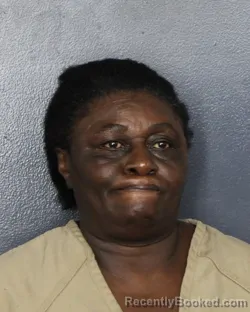 Mugshot of Marie Octa booked in Broward County, Florida on August 20, 2026