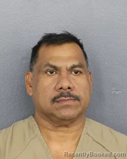 Mugshot of Radeshram Dowlatram booked in Broward County, Florida on September 24, 2026