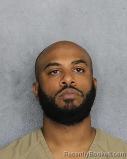 Mugshot of Kadeem J Gordon booked in Broward County, Florida on October 13, 2026
