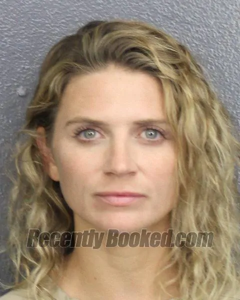 Booking photo from Broward County, Florida