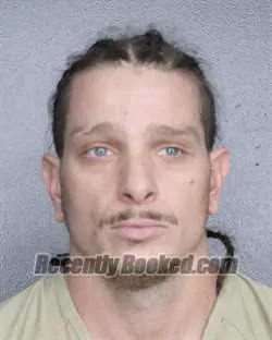 Booking photo from Broward County, Florida