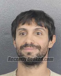 Booking photo from Broward County, Florida