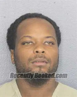 Booking photo from Broward County, Florida