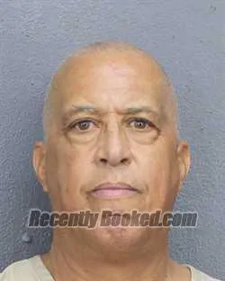Booking photo from Broward County, Florida