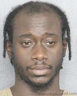 Booking photo from Broward County, Florida