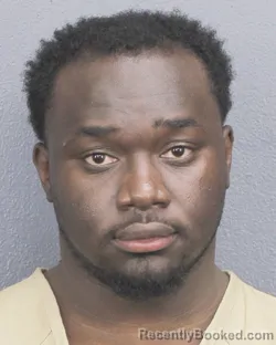 Booking photo from Broward County, Florida