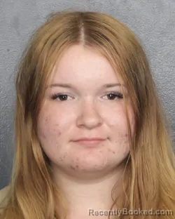 Mugshot of ALEXIA HICKMAN booked in Broward County, Florida on March 13, 2026