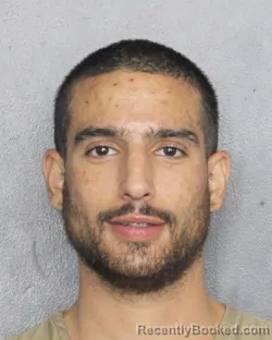 Mugshot of FRANK MORRIS QUIROZ booked in Broward County, Florida on March 16, 2026