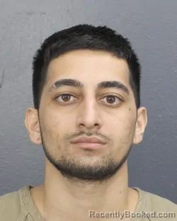 Mugshot of OMAR KHAN booked in Broward County, Florida on May 5, 2026