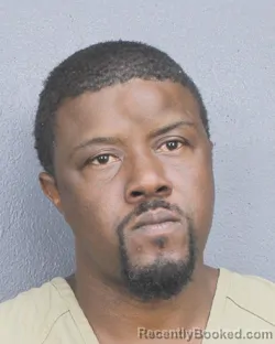 Mugshot of BRIAN TARVEAN THOMPSON booked in Broward County, Florida on May 19, 2026