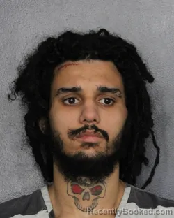 Mugshot of CHRISTIAN GUZMAN booked in Broward County, Florida on June 17, 2026