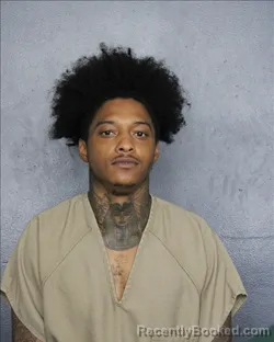 Mugshot of VANETO VESHAWN TRENCH booked in Broward County, Florida on June 23, 2026