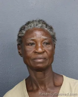 Mugshot of Patience Nwago booked in Broward County, Florida on July 14, 2026