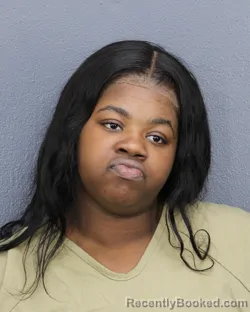Mugshot of Dazhanai Yolanda Walker booked in Broward County, Florida on July 16, 2026