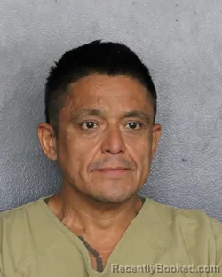 Mugshot of Alejandro Arellano booked in Broward County, Florida on July 17, 2026