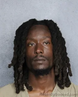 Mugshot of Jevon Deandre Hinds booked in Broward County, Florida on July 31, 2026