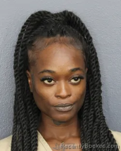 Mugshot of Stephanie Eustache booked in Broward County, Florida on August 19, 2026