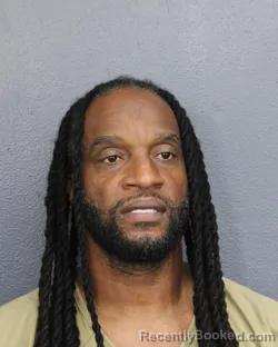Mugshot of Tyrone Holmes booked in Broward County, Florida on August 20, 2026