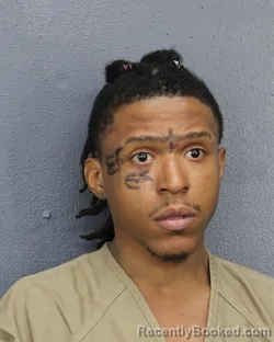 Mugshot of Michael Harris booked in Broward County, Florida on August 24, 2026