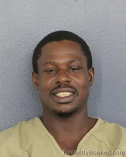 Mugshot of Judener Rosemond booked in Broward County, Florida on September 24, 2026
