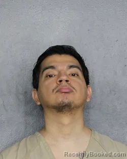 Mugshot of Ricardo Ruiz booked in Broward County, Florida on September 25, 2026