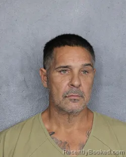 Mugshot of Bryant Mesa booked in Broward County, Florida on October 2, 2026