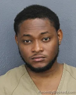 Mugshot of Heavens Ricardinho Marc booked in Broward County, Florida on October 9, 2026