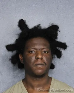 Mugshot of Jeremiah Ezkiel Brown booked in Broward County, Florida on October 12, 2026
