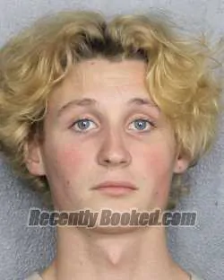 Booking photo from Broward County, Florida