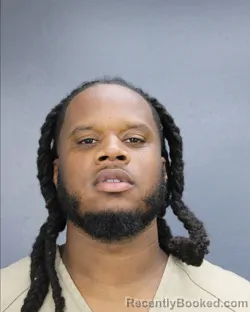 Mugshot of Terrell Harper booked in Broward County, Florida on July 17, 2026