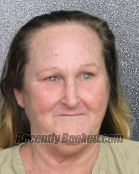 Booking photo from Broward County, Florida