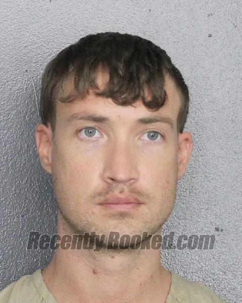 Booking photo from Broward County, Florida